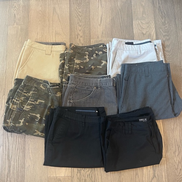 Quicksilver, Oneil, Champs Lot Assorted Pants Collection -36 - Picture 6 of 7